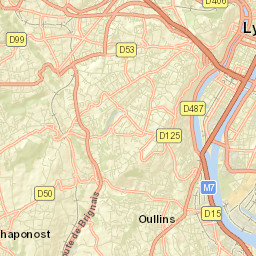 Tassin-la-Demi-Lune Street Map