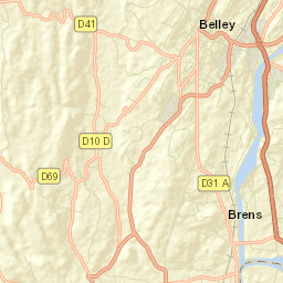 Belley Street Map