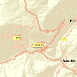 Beaufort Street Map
