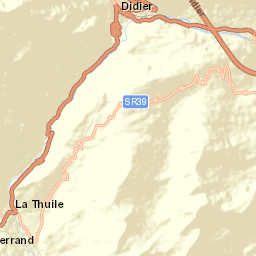 Prè Saint Didier Street Map