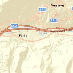 Verrayes Street Map