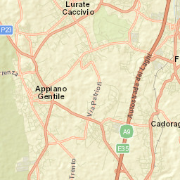 Oltrona di San Mamette Street Map