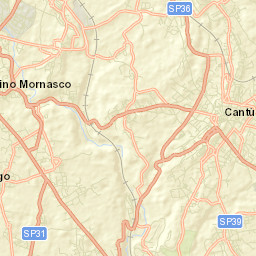 Cantù Street Map