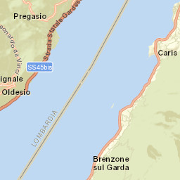 Malcesine Street Map
