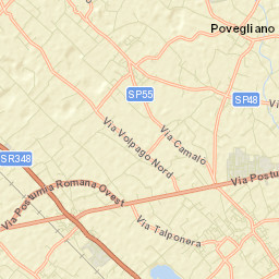 Ponzano Street Map