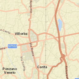 Lancenigo-Villorba Street Map
