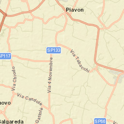 Piavon Street Map