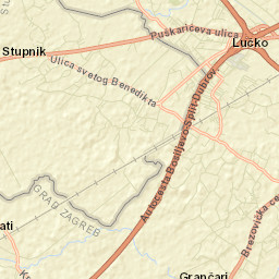 Stupnik Street Map
