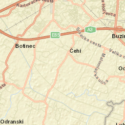 Strmec Street Map