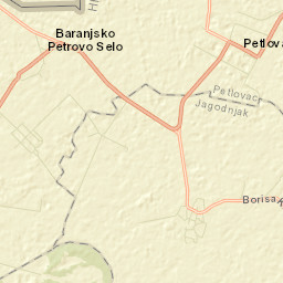 Petlovac Street Map