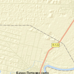 Bačko Petrovo Selo Street Map