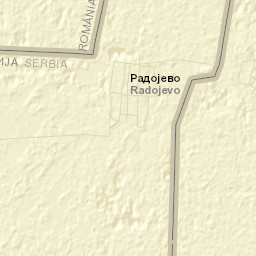Radojevo Street Map