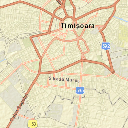 Timişoara Street Map