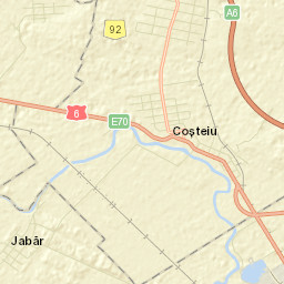 Coşteiu Street Map