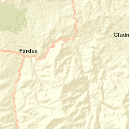 Fârdea Street Map