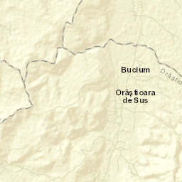 Orăştioara de Sus Street Map