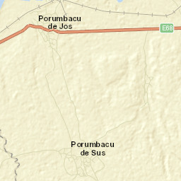 Comuna Porumbacu de Jos Street Map