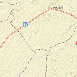 Comuna Hălchiu Street Map