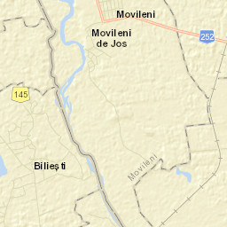 Biliești Street Map