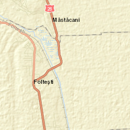 Folteşti Street Map