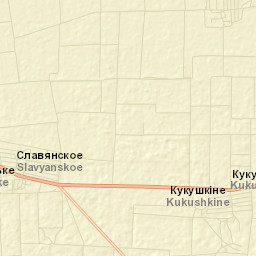 Slavyanskoye Street Map
