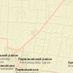 Pervomayskoye Street Map