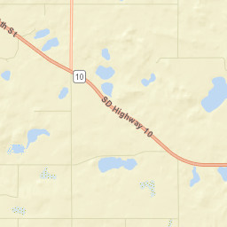 McPherson County Street Map