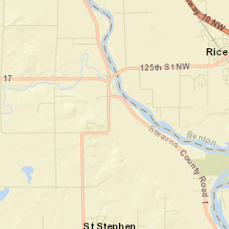 Rice Street Map