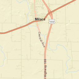 Milaca Street Map