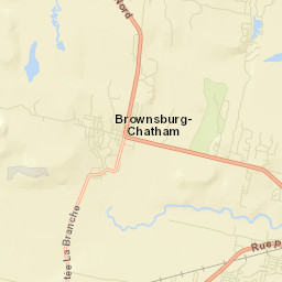 Brownsburg-Chatham Street Map