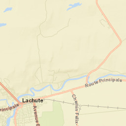 Lachute Street Map
