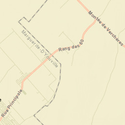Saint-Amable Street Map