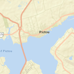 Pictou Street Map