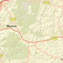 Mornac Street Map