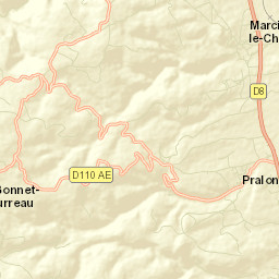 Marcilly-le-Châtel Street Map