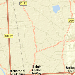 Saint-André-le-Puy Street Map