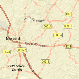 Morestel Street Map