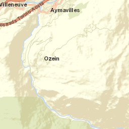 Aymavilles Street Map