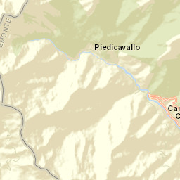 Piedicavallo Street Map