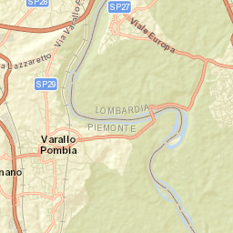 Golasecca Street Map