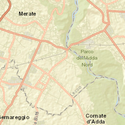 Porto d'Adda Street Map