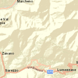 Lumezzane Street Map