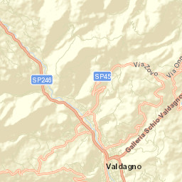 San Quirico Street Map