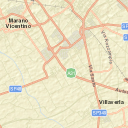 Marano Vicentino Street Map