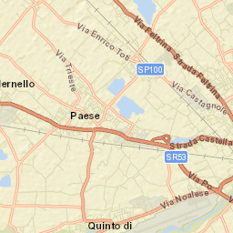Paese Street Map