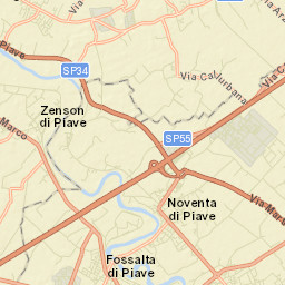 Zenson di Piave Street Map