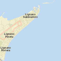 Lignano Sabbiadoro Street Map