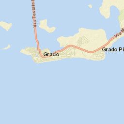 Grado Street Map