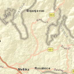 Metlika Street Map