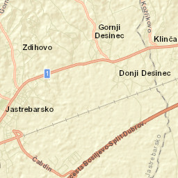 Jastrebarsko Street Map
